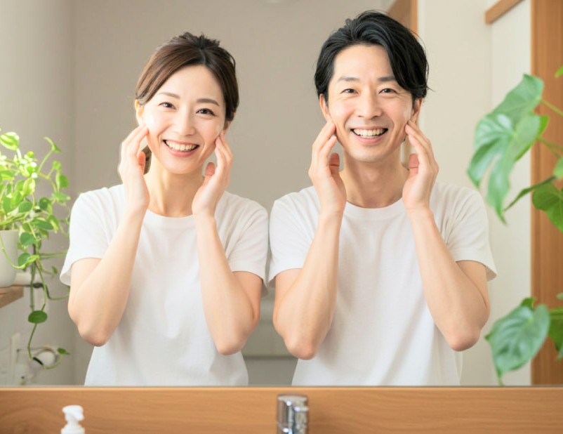 一緒に楽しむお手入れタイム
