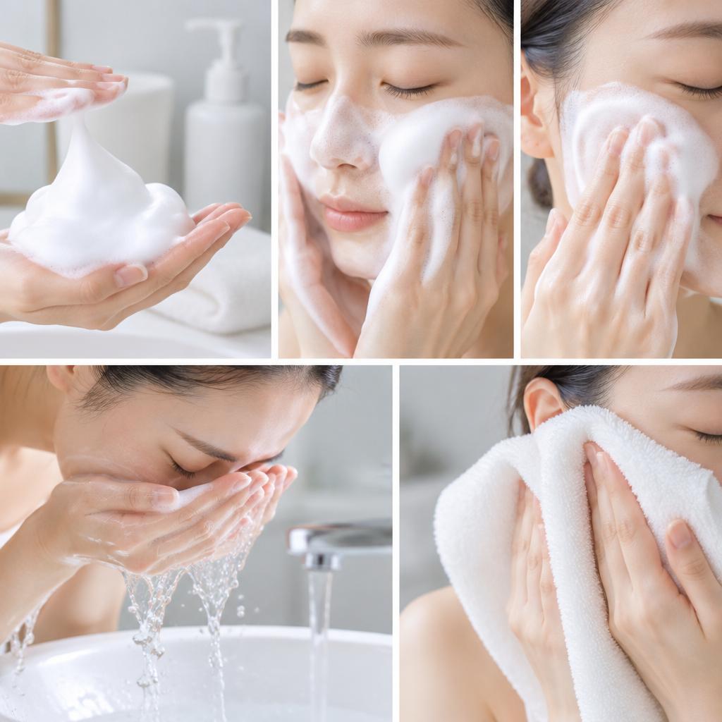 ふわふわ泡で洗う！肌をいたわる洗顔のコツ