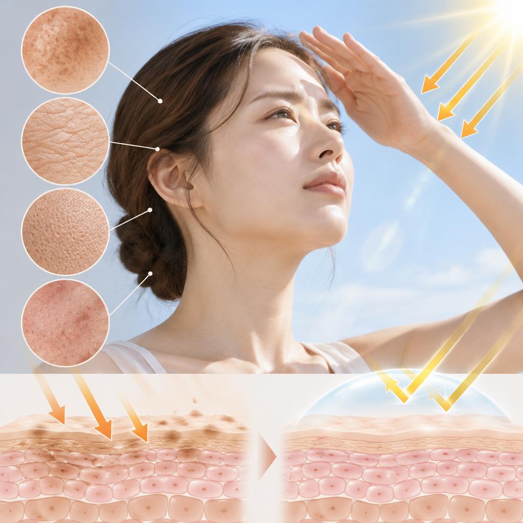 気づかぬうちに進む「光老化」—シミ・くすみ・ハリ不足のサイン